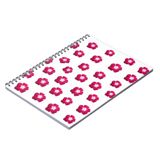 Rose Blume Notizblock (Linke Seite)