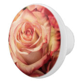 Rose Blume Petals Keramik Schublade Kabinettkasten Keramikknauf (Rechts)