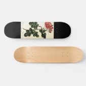 Rose Blume, Pierre Joseph Redouté Skateboard (Horizontal)