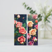 Rose, Blume, Postübergänge Postkarte (Stehend Vorderseite)