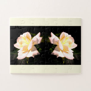 Rose Blume Puzzle