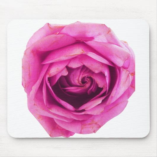 Rose Blume Rosa Mousepad (Vorne)