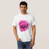 Rose Blume Rosa T-Shirt (Vorne ganz)