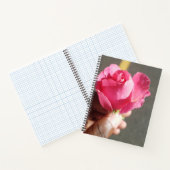Rose Blume Spiral Notebook Notizblock (Innenseite)