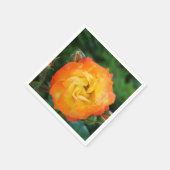 Rose Blume Standard Cocktail Napkin Serviette (Ecke)