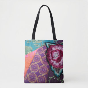 Rose Blume Tasche