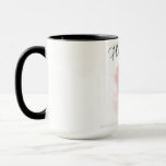 Rose Blume Tasse<br><div class="desc">Die Tasse ist mit einer zarten,  weißen Keramik und einer Blumenillustrierung geschmückt. Die Illustration besteht aus zwei Blüten auf einem Single-Stiel,  Set auf einem weichen rosa Hintergrund. Das Wort "Blume" steht über der Abbildung in einem kursiven,  stilvollen Schriftart,  der die einfache und elegante Ästhetik der Tasse ergänzt.</div>