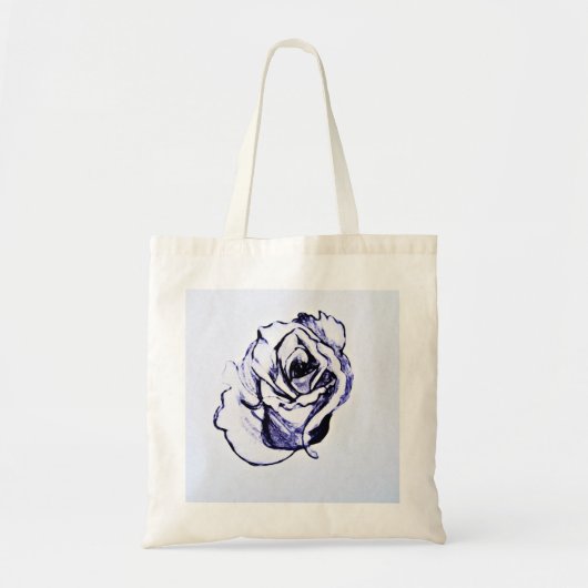 Rose Blume Tragetasche (Vorne)