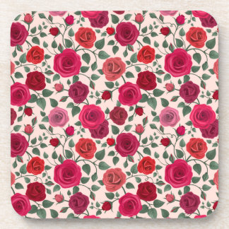 Rose Blume Untersetzer