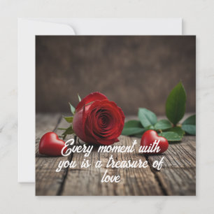 Rose Blume Valentinstag