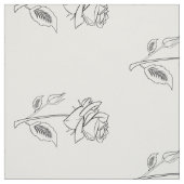 Rose Blume Zeichnend Stoff (Muster)