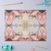 Rose Blumen Rosa Wasserfarben Seidenpapier (Basteln)