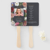 Rose Blumenbeerdigung Foto Reihenfolge Dienstprogr Fächer (Vorne und Hinten)