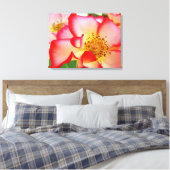 Rose Blumengarten Leinwand Fotografieren (Insitu (Schlafzimmer))