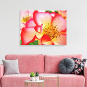 Rose Blumengarten Leinwand Fotografieren (Insitu (Wohnzimmer))