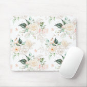 Rose Blumengartenmuster Mousepad (Mit Mouse)
