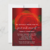 Rose Blumenkode Rotwein Elegante (Vorderseite)