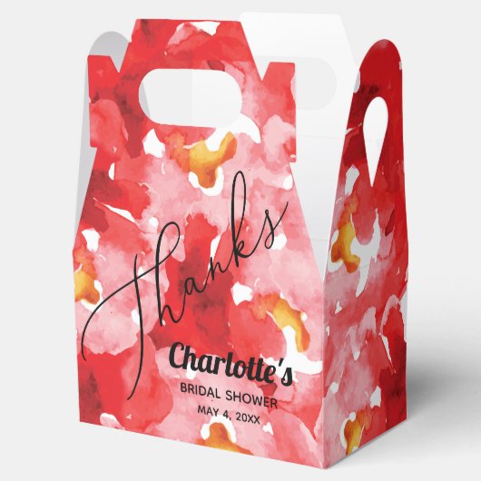 Rose Blumenkohl Brautparty Geschenkschachtel (Geöffnet)