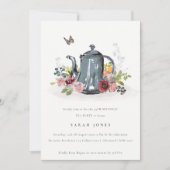 Rose Blumenkohl jedes Alter Geburtstag Einladung (Vorderseite)