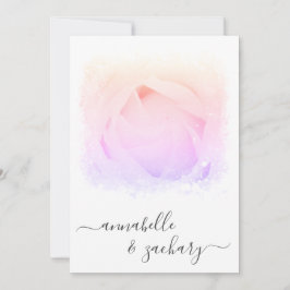 *~* Rose Blumenkohl-UAWG - QR AR8 Einladung