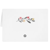 Rose Blumenmusikpiano Vielen Dank (Rückseite Horizontal)