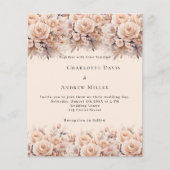 Rose-Blumenstrauß mit Creme (Vorderseite)