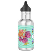 Rose Blumenstrauß Rose Garten Frauen Pinacoteca Edelstahlflasche (Links)