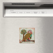 Rose Blumenzauber Vintages Magnet (In Situ (Geschirrspüler))
