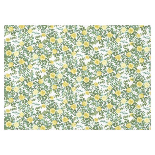 Rose Blumenzwiebeln Tischdecke (Vorderseite (Horizontal))