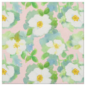 Rose Blush Pink White Cherokee Stoff (Muster)