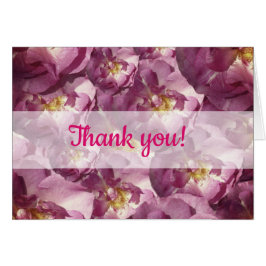 Rose Blüten Foto Aquarellkarte