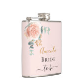 Rose Blütenblüte Eukalyptus bacheloretto Flachmann (Rechts)