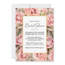 Rose Blütenfarben Brautparty