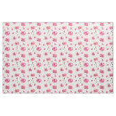 Rose Blütenfarben Muster Stoff (Fat Quarter (45,7 x 55,9 cm))