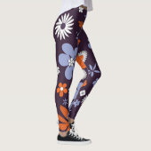Rose Blütengrün, moderne Leggings Lebensweise (Rechts)