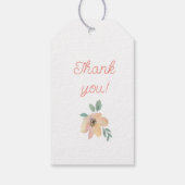 Rose Bluthochdruck Brautparty Geschenkanhänger (Rückseite)