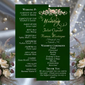 Rose Bogen - Smaragd-Hochzeit Programm