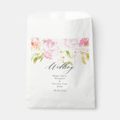 Rose Boho Bouquet Geschenktütchen (Vorderseite)