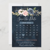 Rose Boho Calendar Rose Save The Date (Vorderseite)