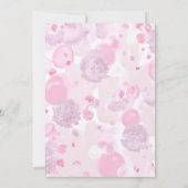 Rose Boho Gold Mama Chic Spring Baby Dusche Einladung (Rückseite)