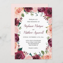 Rose Border Wedding