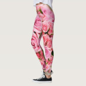 Rose Bouquet Blume Leggings (Links)