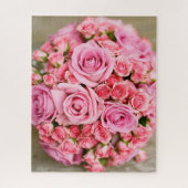 Rose Bouquet Blume Puzzle (Vertikal)