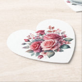 Rose Bouquet Blumendesign-62101 Untersetzer (angewinkelt)
