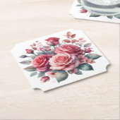 Rose Bouquet Blumendesign-62101 Untersetzer (angewinkelt)