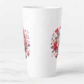Rose Bouquet Blumendesign-62103 Milchtasse (Vorderseite)