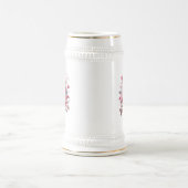 Rose Bouquet Blumendesign-62104 Bierglas (Mittel)