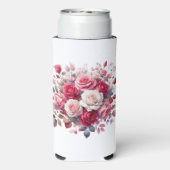 Rose Bouquet Blumendesign-62104 Selters Dosenkühler (Seltzer Rückseite)