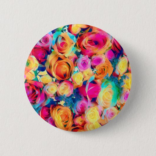 Rose Bouquet Button (Vorderseite)