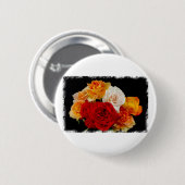 Rose Bouquet Button (Vorne & Hinten)